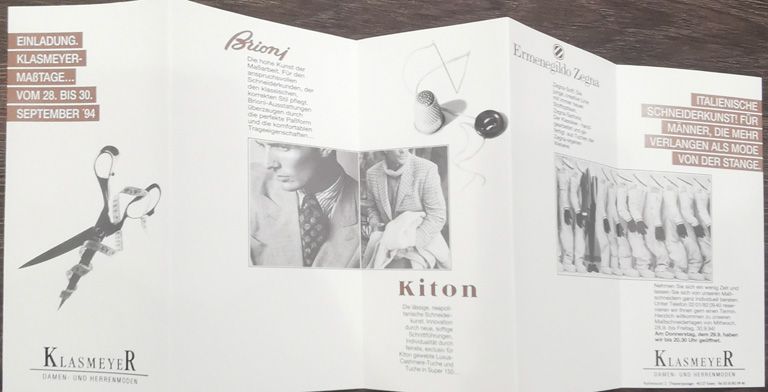 Klasmeyer Werbeanzeige