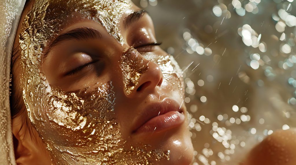 Hombre recibiendo depilación láser en el pecho. El técnico sostiene el dispositivo.