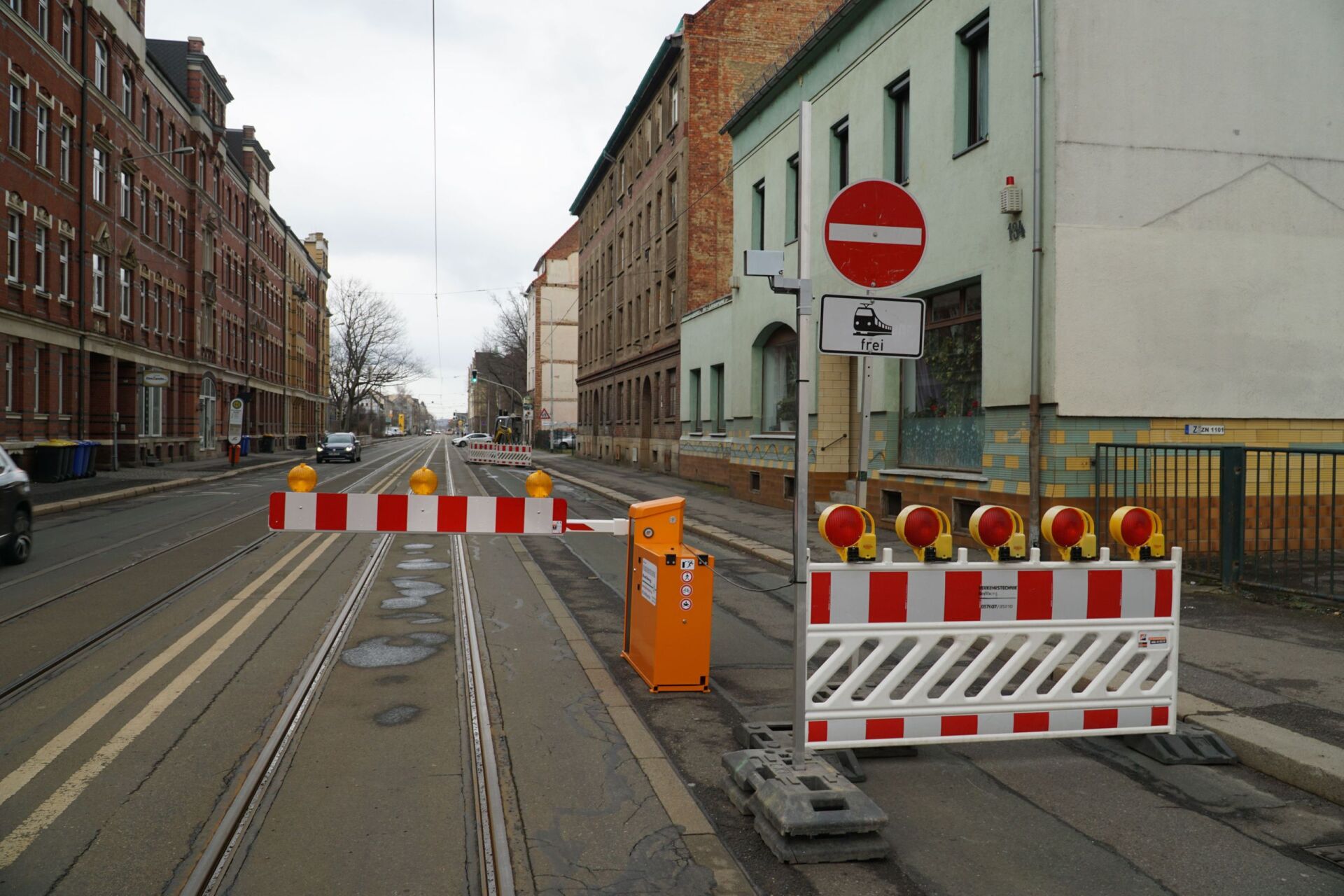 mobile Schrankenanlage