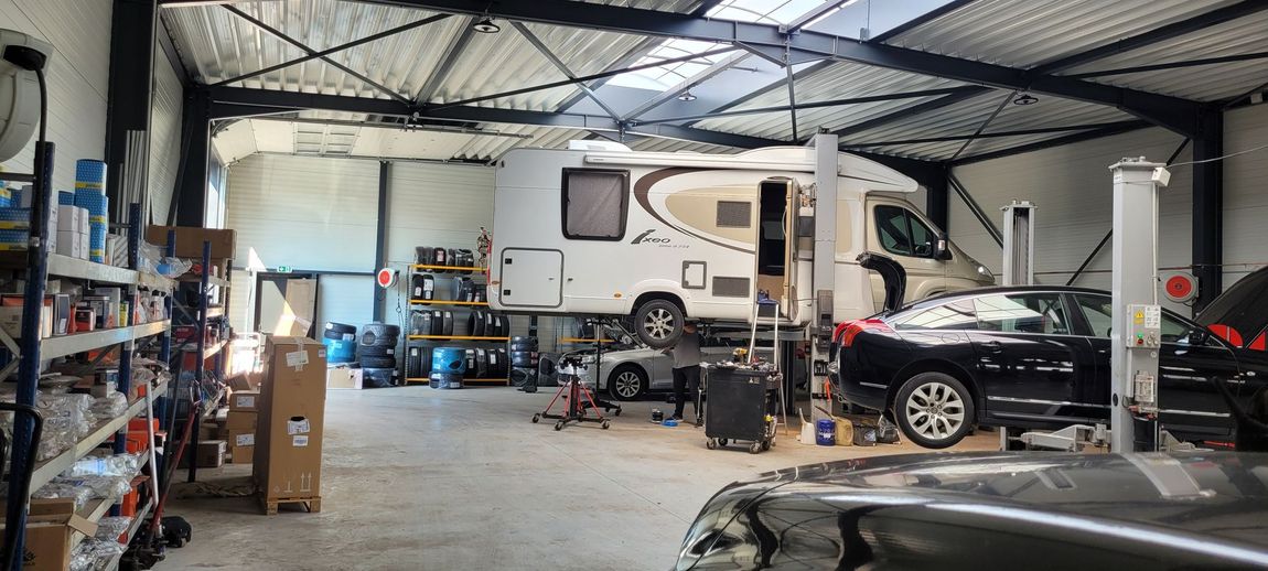 Réparations sur camping-car