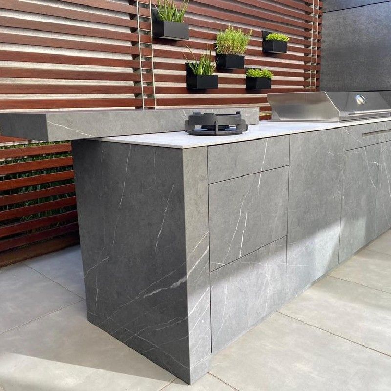 Küchenanrichte aus Stein