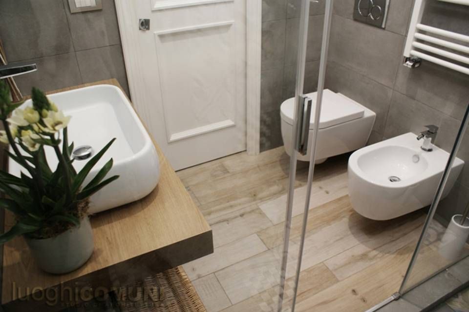 Holzoptik im Badezimmer