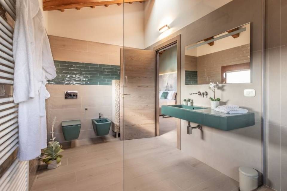 Holzoptik im Badezimmer