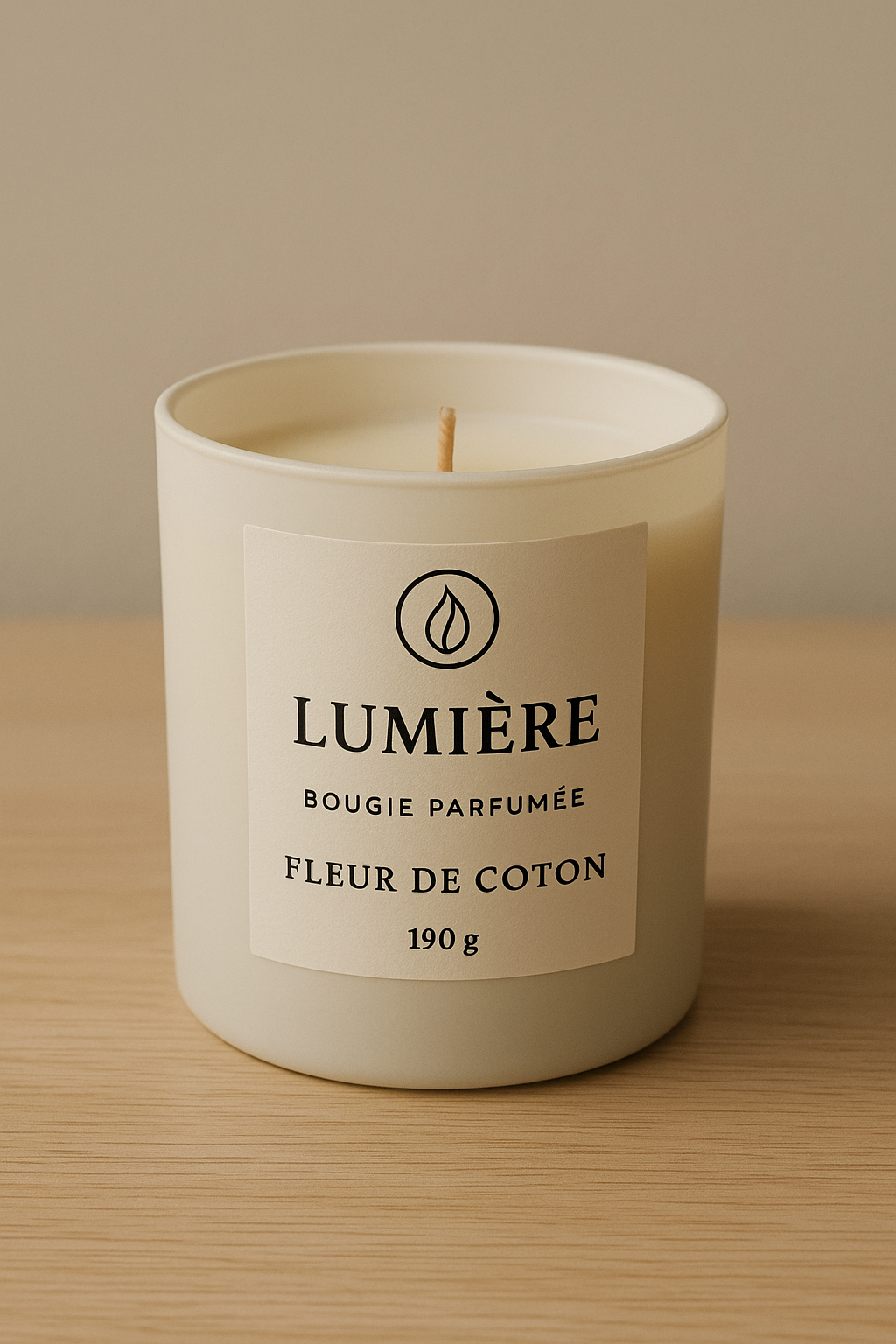 Étiquette autocollante avec une bague.