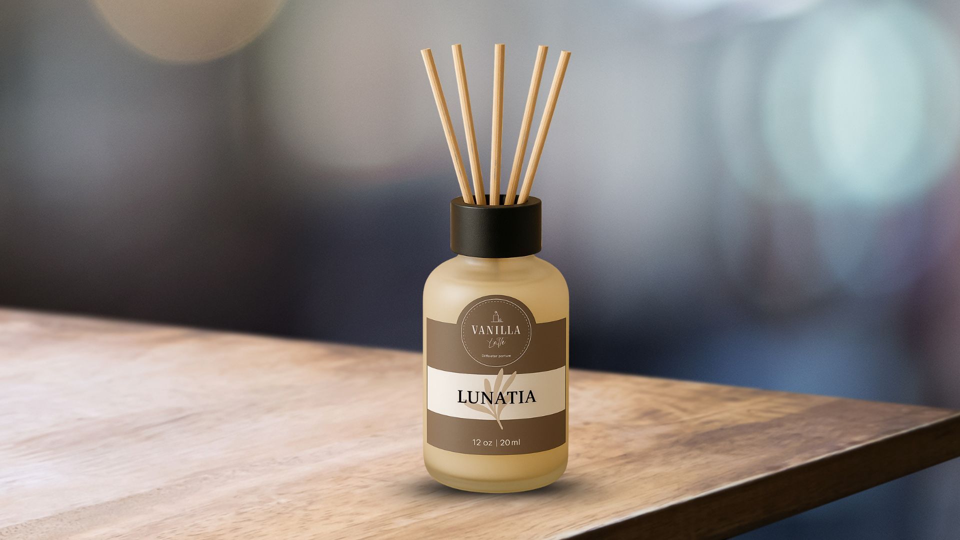 Diffuseur de parfum blanc.