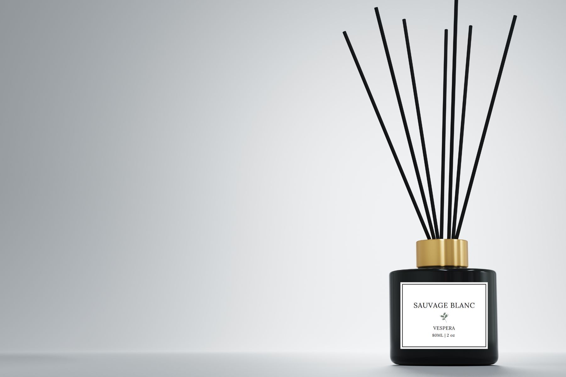 Diffuseur de parfum noir.