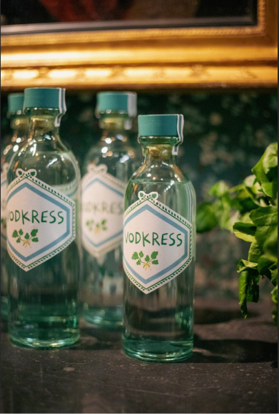 Une vodka à base de cresson.