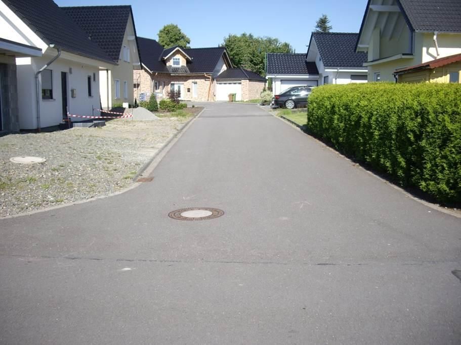 Erschließung einer Strasse