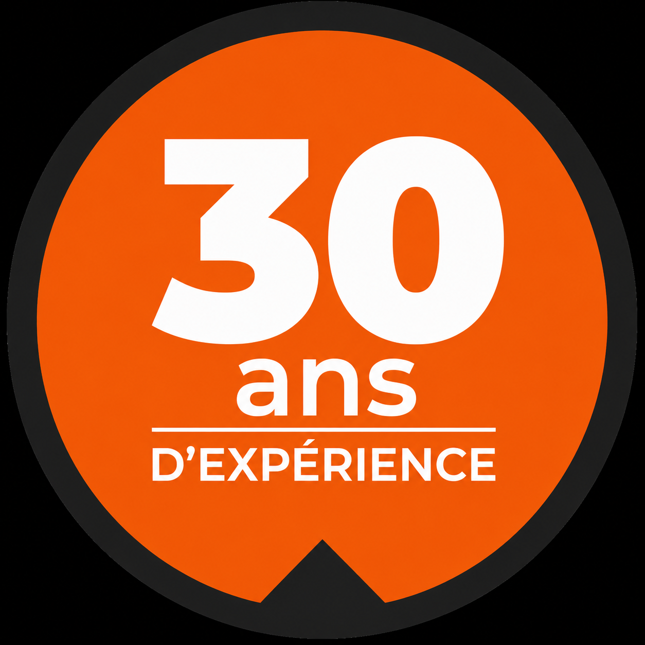 30 ans d'expérience