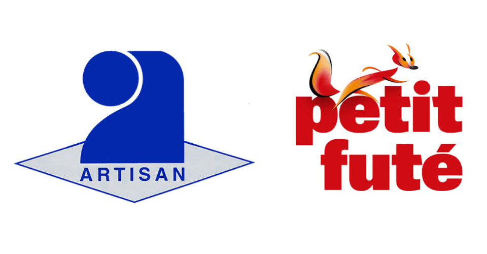 Logos de la certification d’Artisan et du Petit Futé.