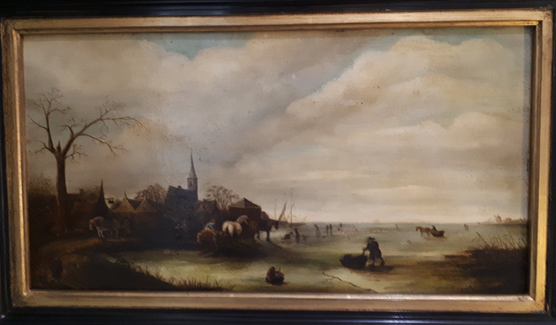 Peinture d'un paysage