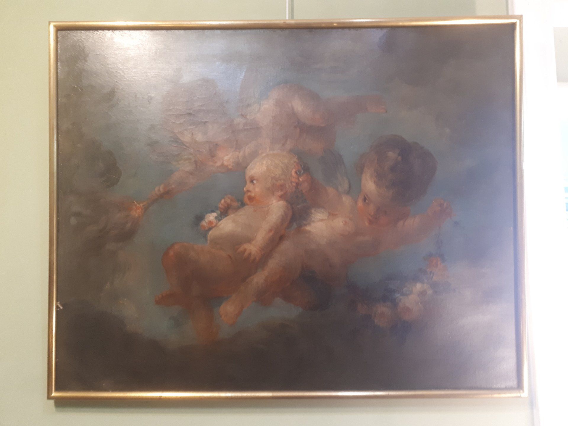 Tableau avec des bébés représentés