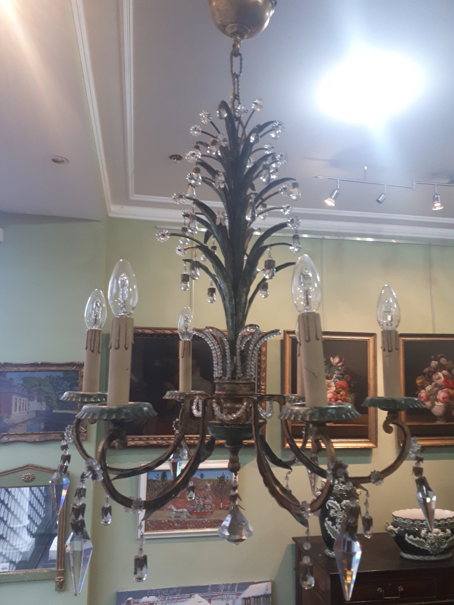 Chandelier en métal