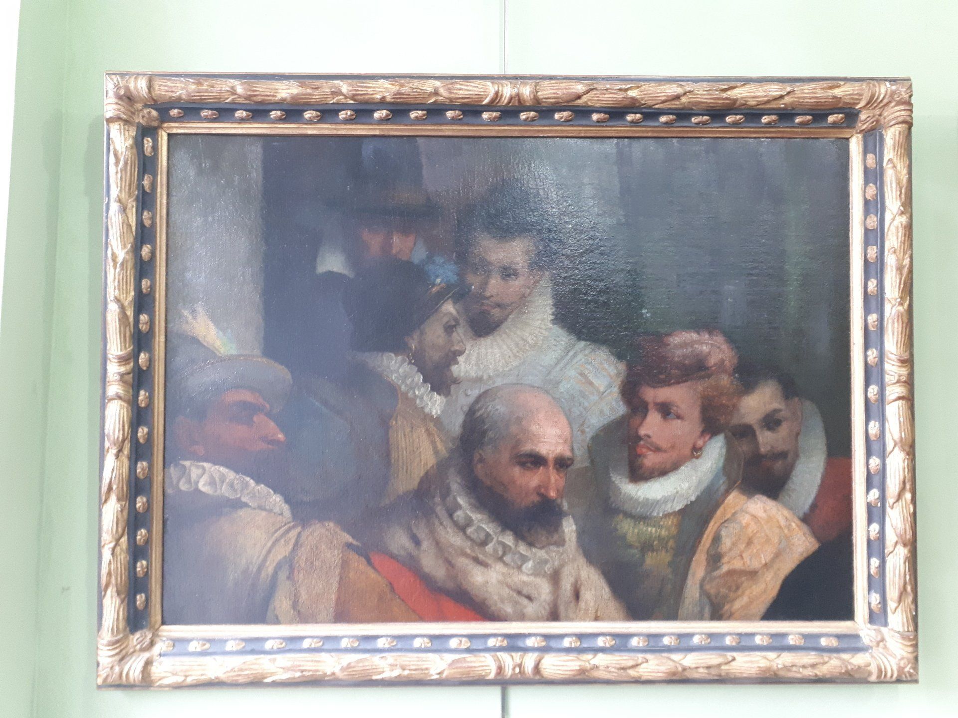 Tableaux avec plusieurs hommes représentés