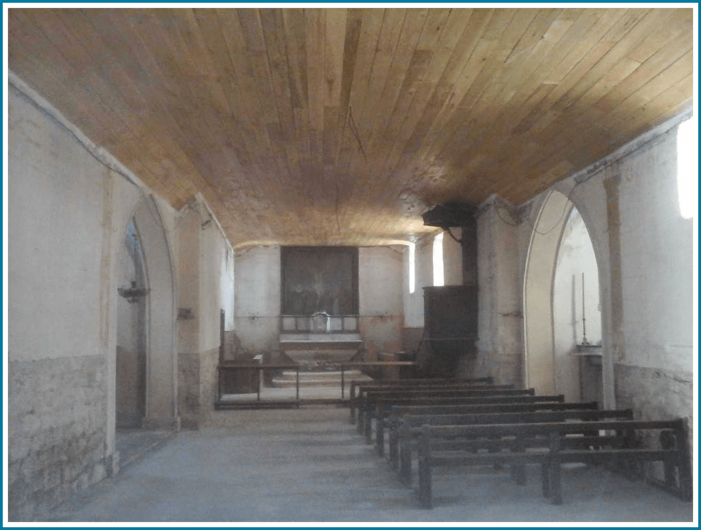 Plafond bois église