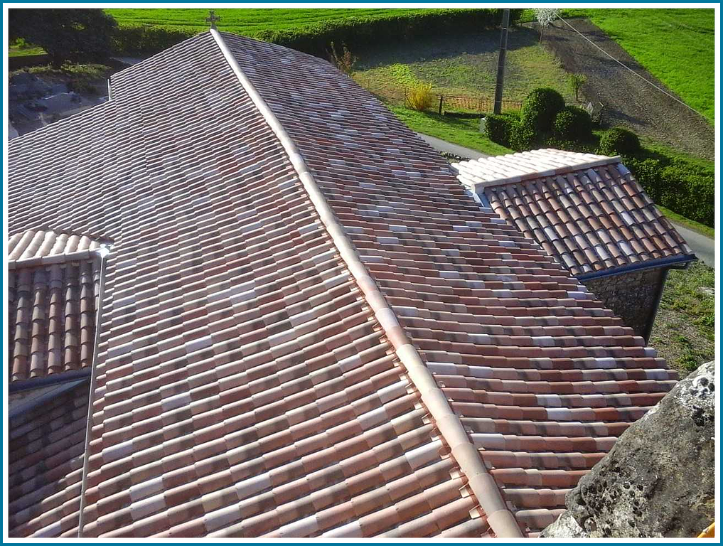 Toiture tuiles canal