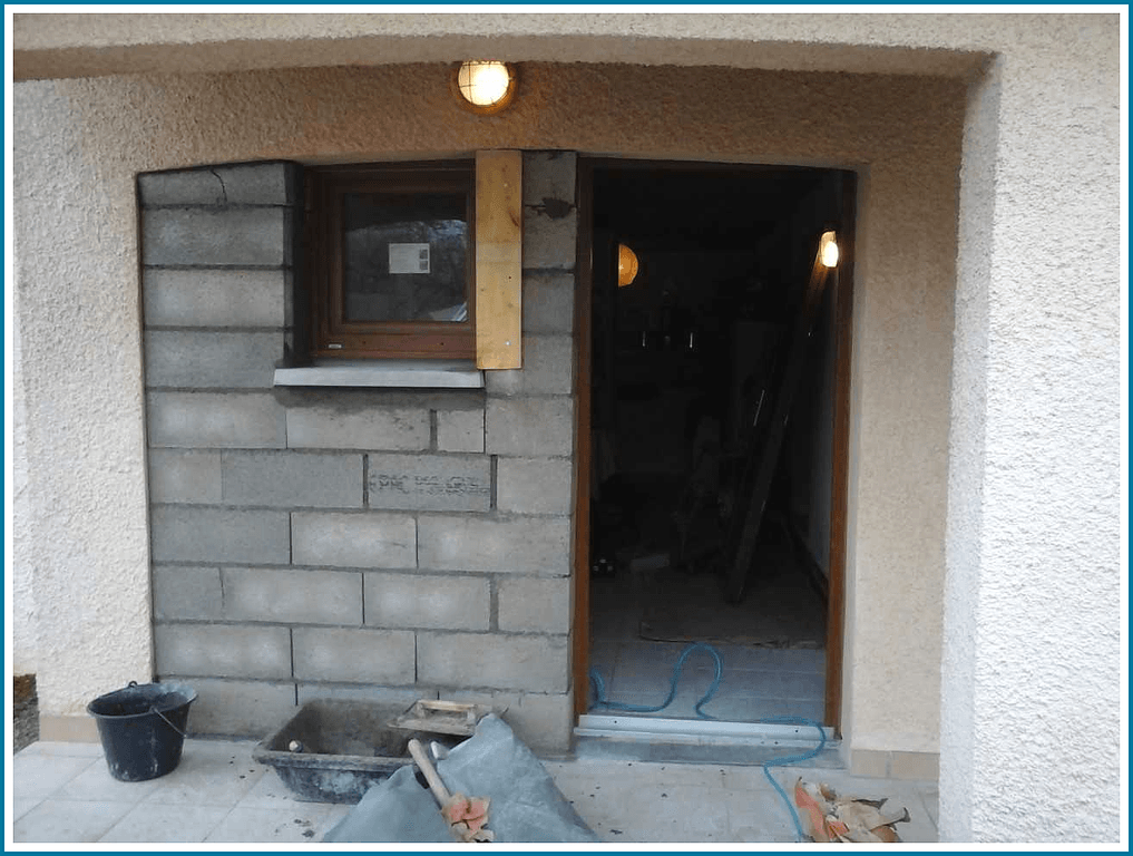 Agrandissement d'ouvertures