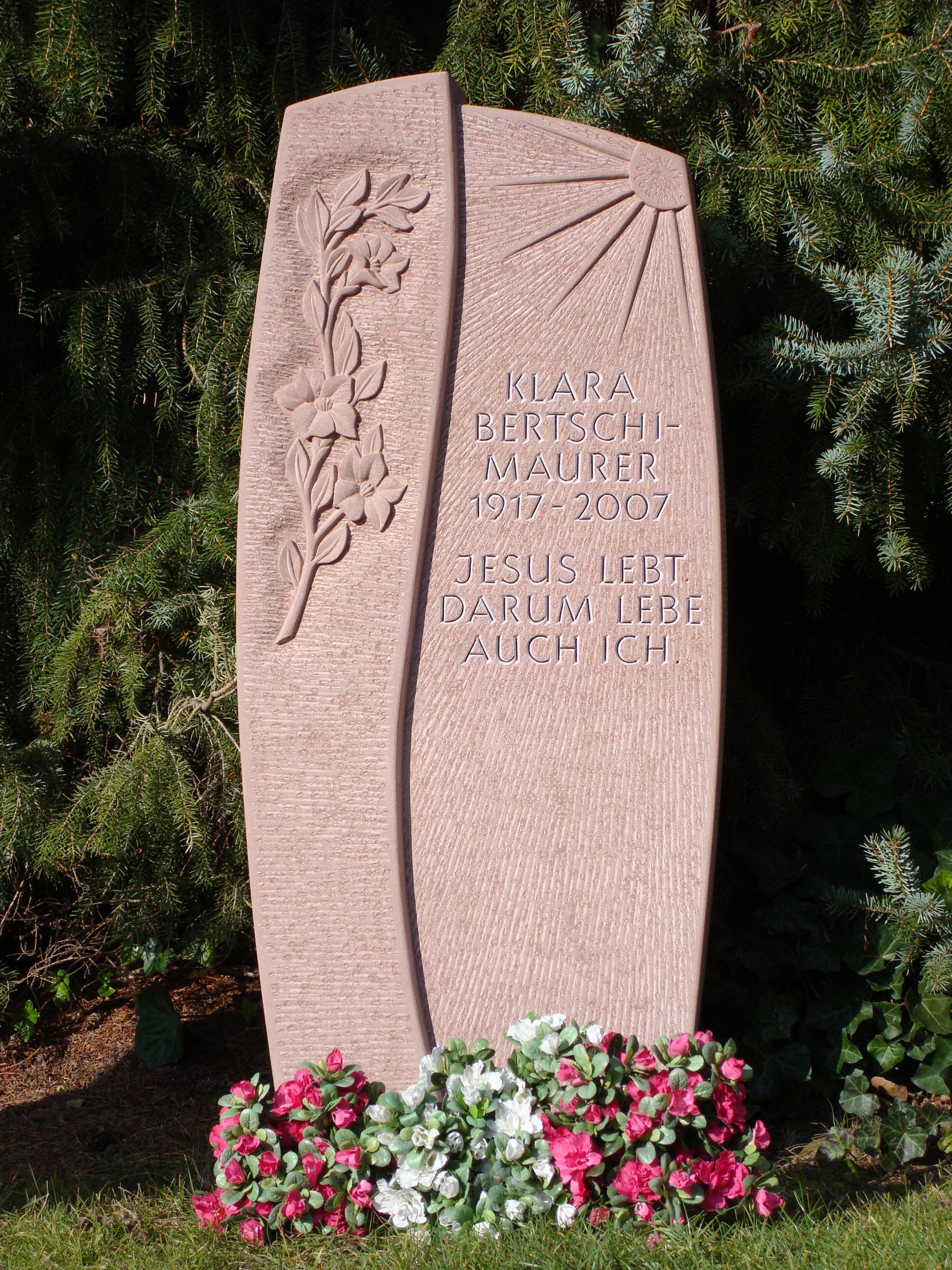 grabplatten - gautschi bildhaueratelier gmbh - reinach ag