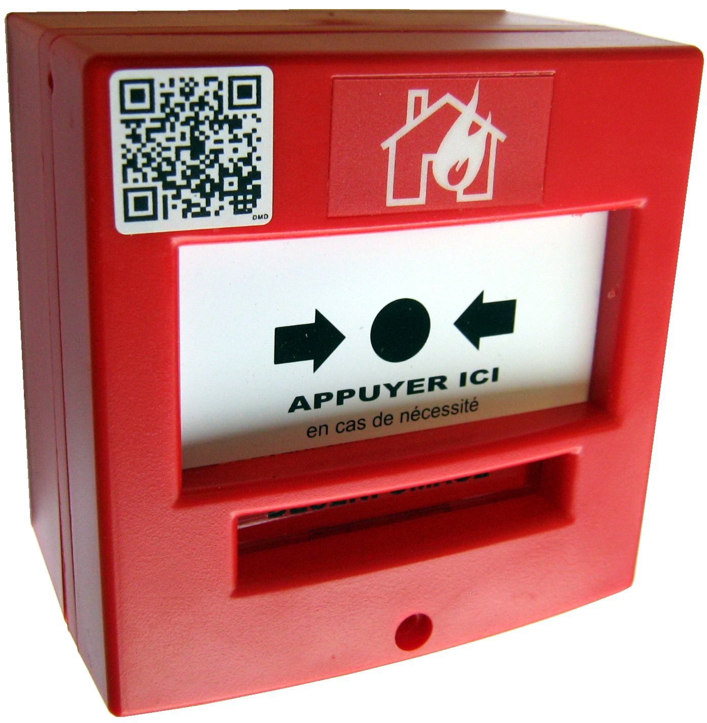 Boîtier rouge