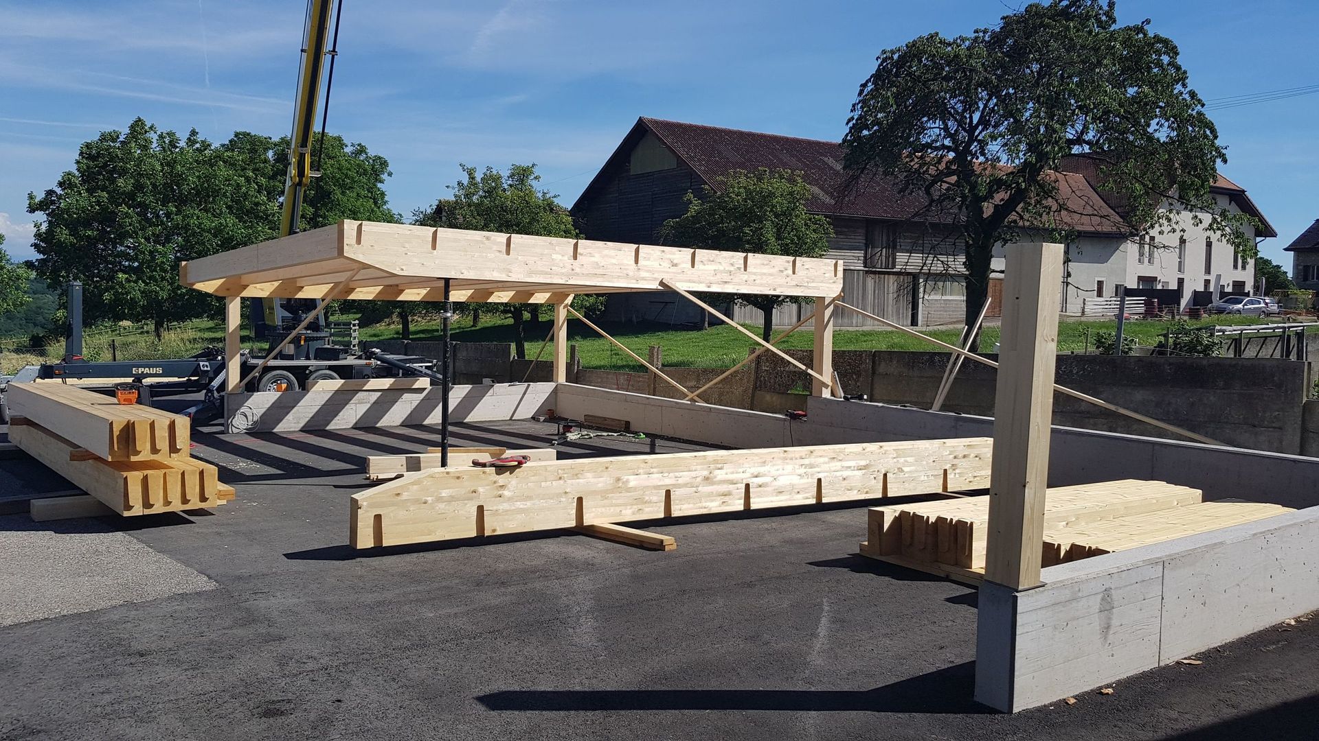 Lambelet Techniques de Toitures Sàrl - charpente