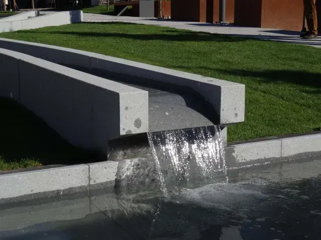 Ein Brunnen beim Grüner Anger Plüderhausen