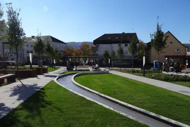 Eine Karte vom Grüner Anger Plüderhausen