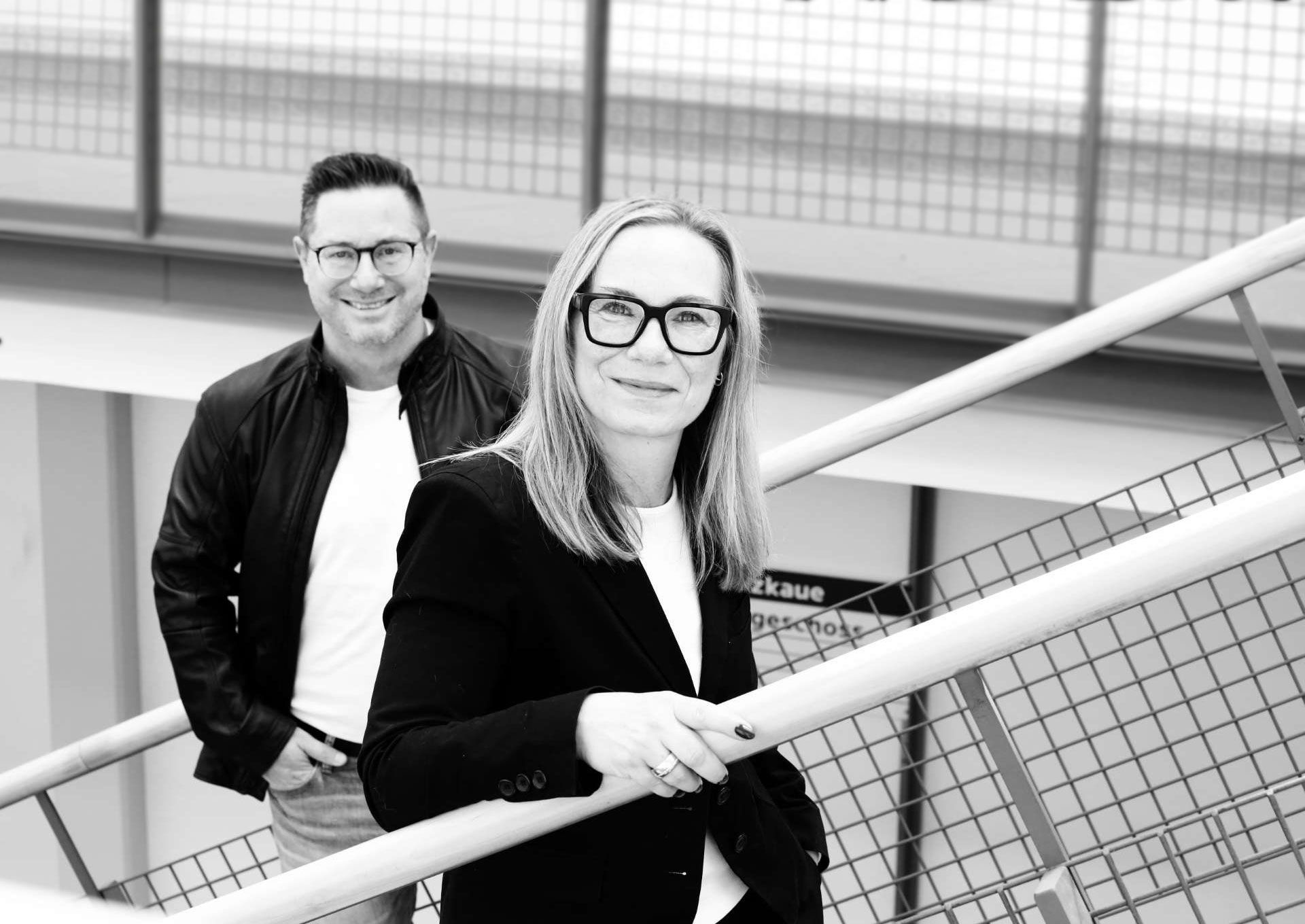 Teamfoto der Geschwister Christian und Simone Weismantel