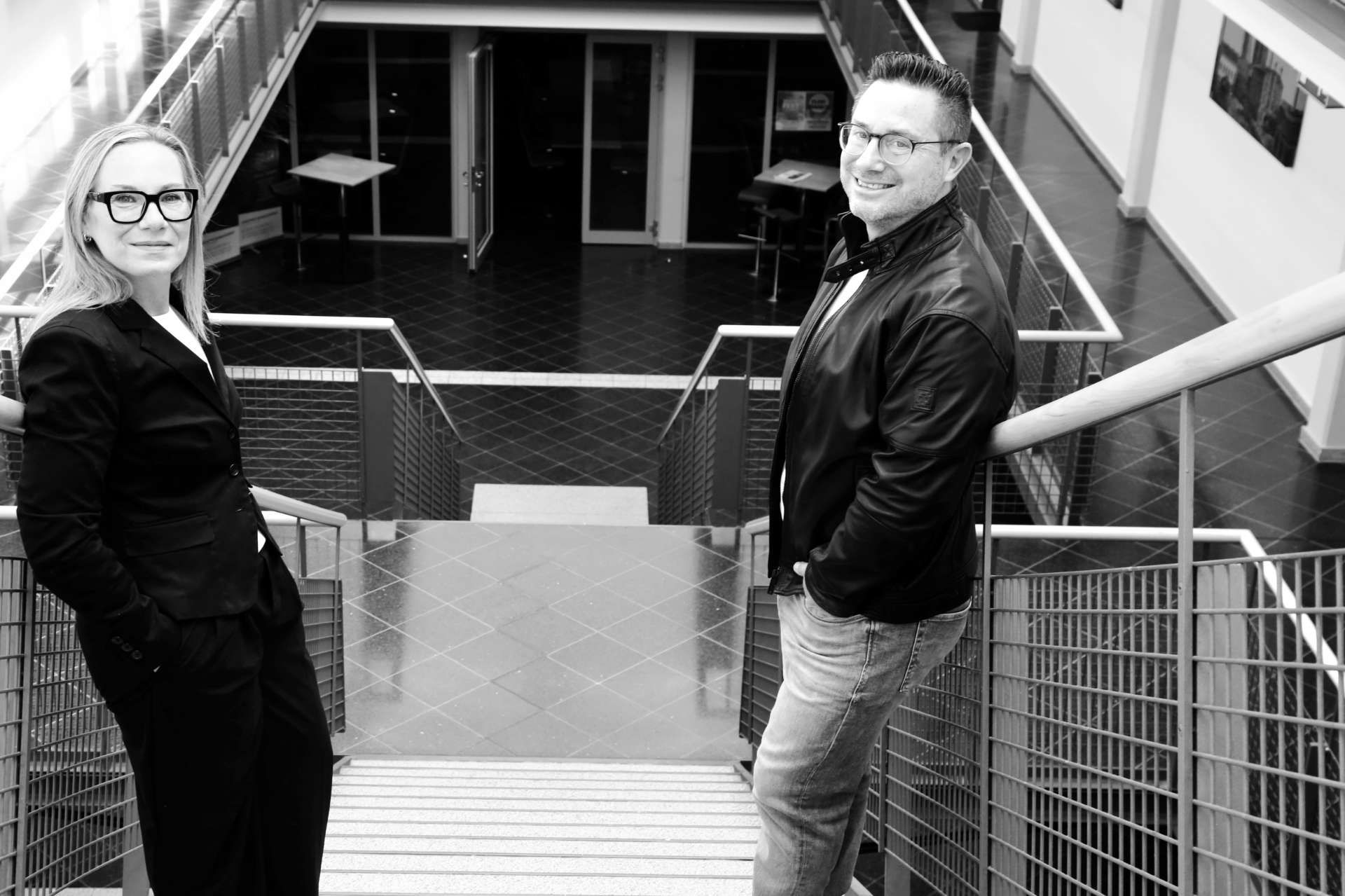 Teamfoto der Geschwister Christian und Simone Weismantel