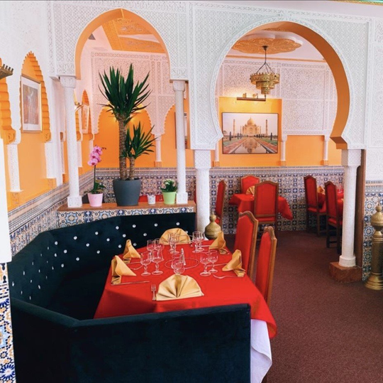 Salle restaurant indien