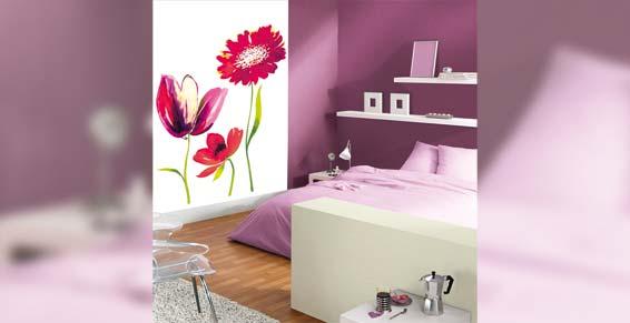 papiers peints - Casadeco Chambre mauve