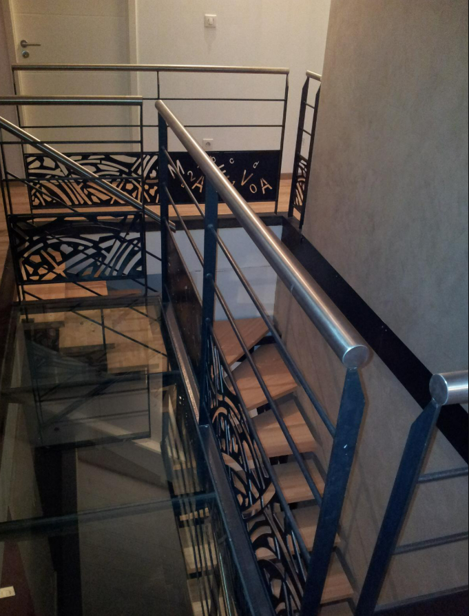 Garde-corps décoré