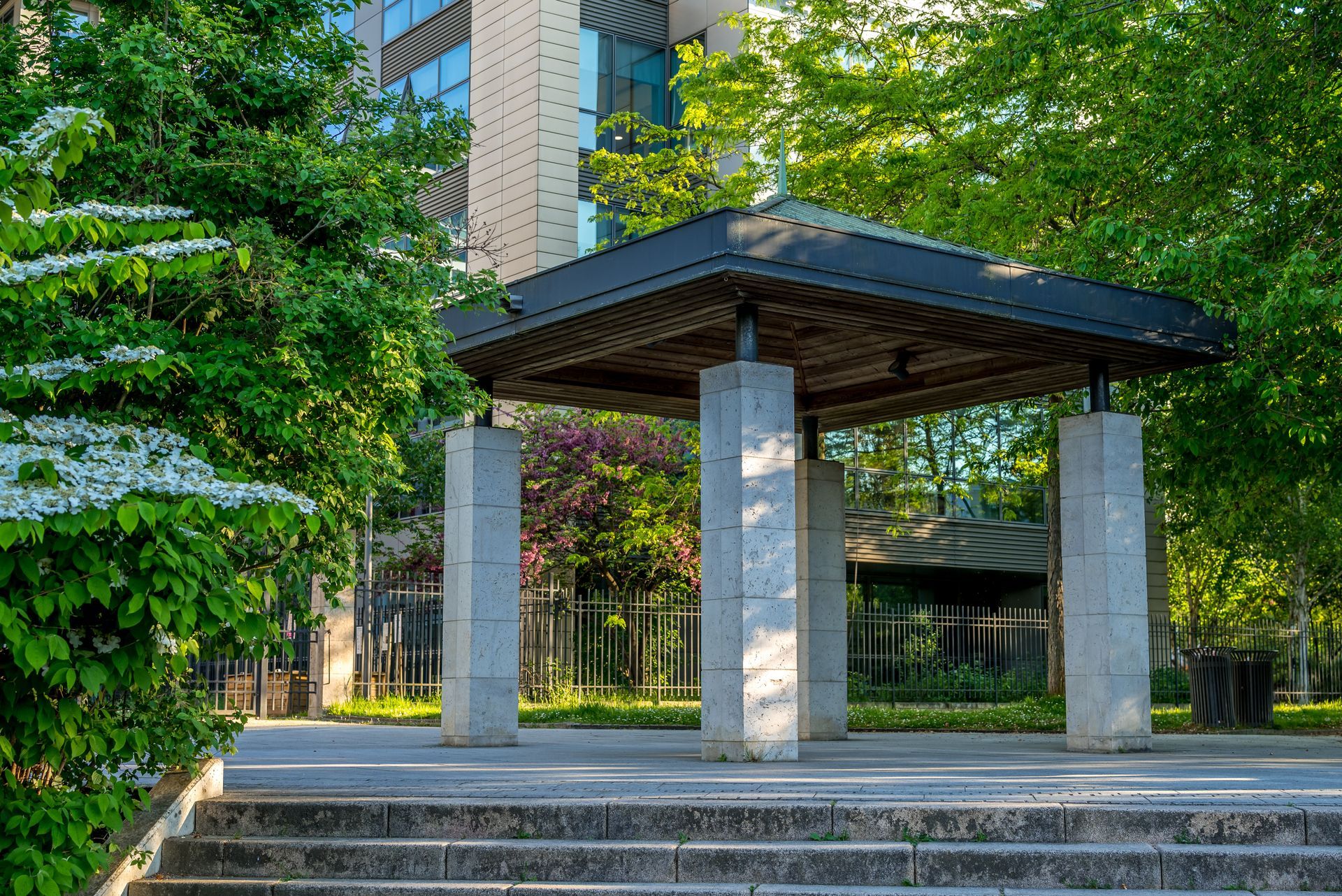 Le parc des Bruyères à Bois-Colombes.