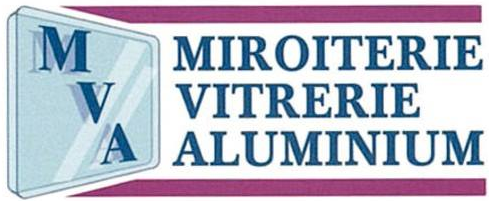 Logo de l'entreprise Miroiterie MVA.