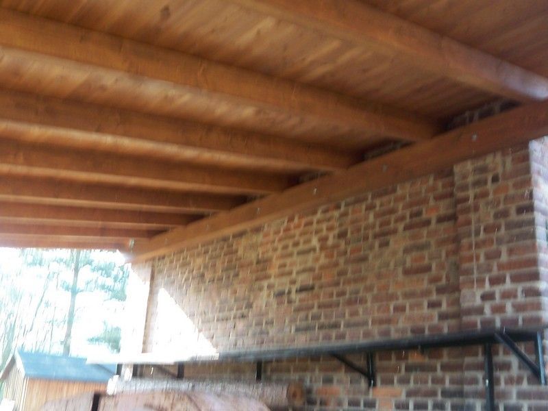 Carport, das von der Bescherer GmbH gebaut wurde