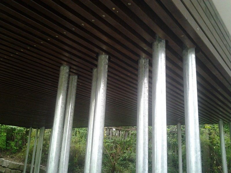 Doppelcarport, das von der Bescherer GmbH gebaut wurde