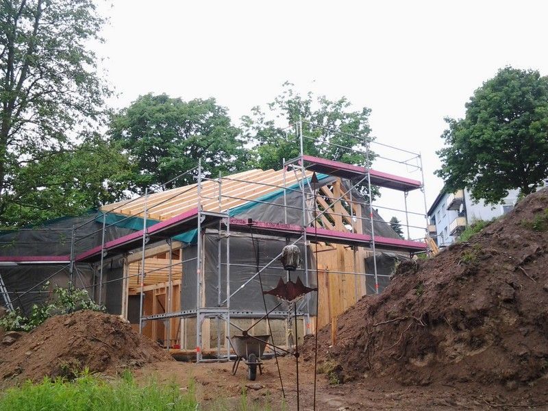 Wohnhausdachstuhl, der von der Bescherer GmbH gebaut wurde