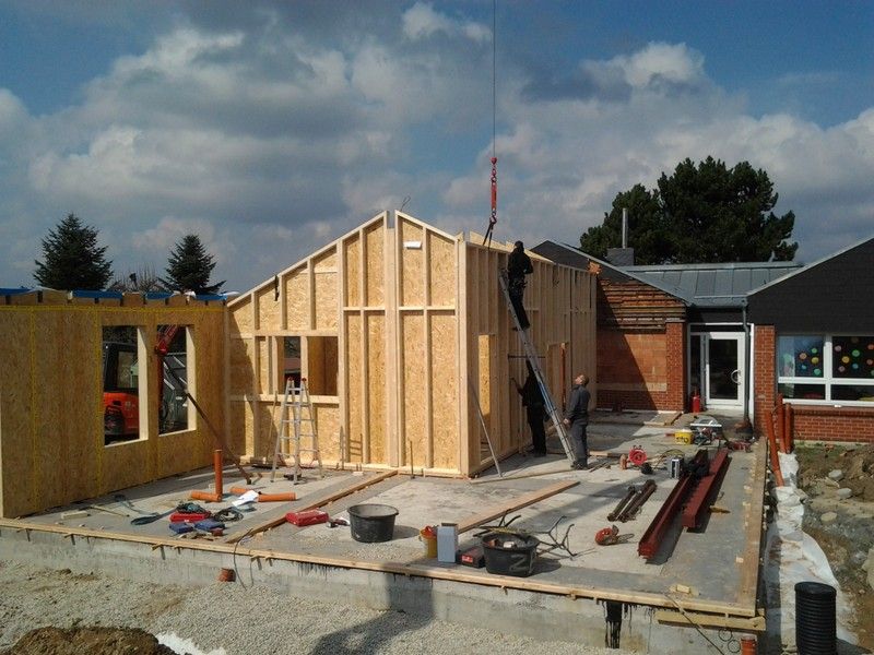 Kindergarten, der von der Bescherer GmbH gebaut wurde