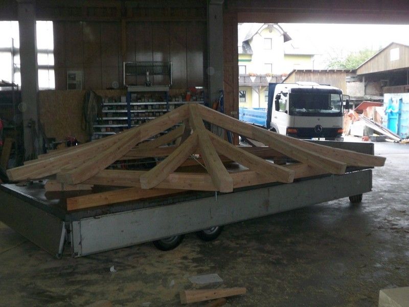 Pavillon, der von der Bescherer GmbH gebaut wurde