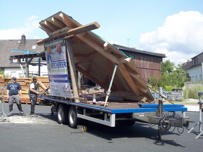 Pavillon, der von der Bescherer GmbH gebaut wurde