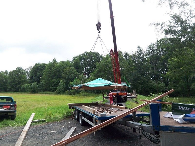 Pavillon, der von der Bescherer GmbH gebaut wurde