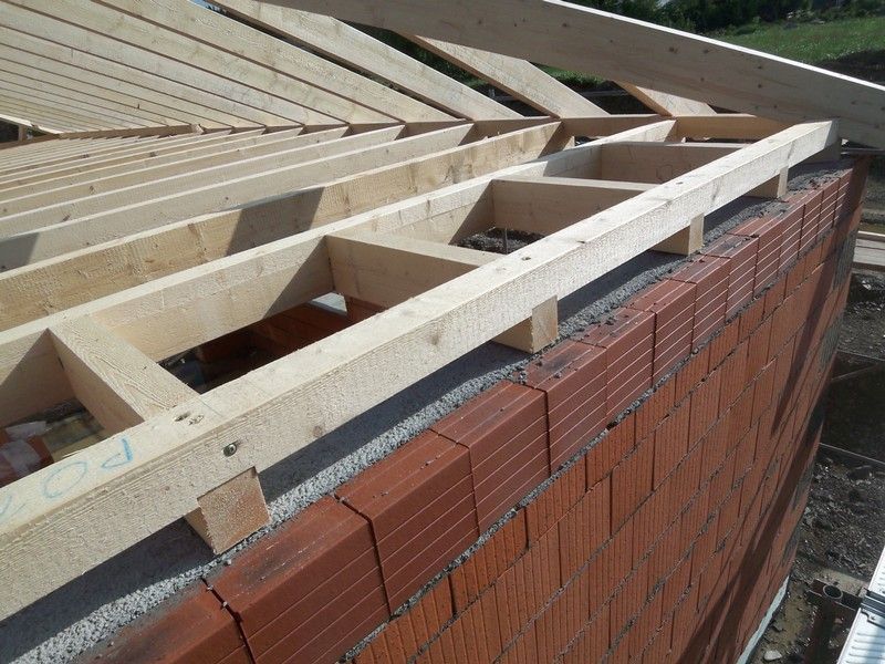 Dachstuhl, der von der Bescherer GmbH gebaut wurde