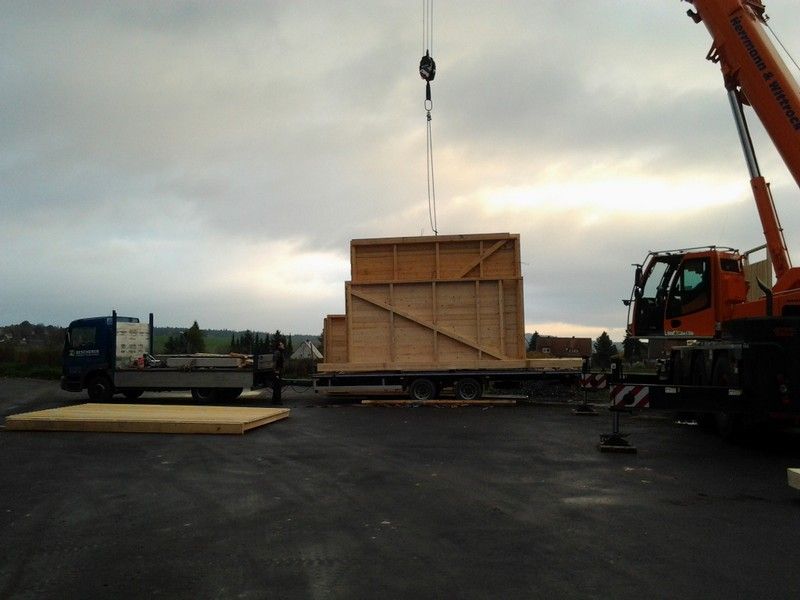 Lagerhalle, die von der Bescherer GmbH gebaut wurde