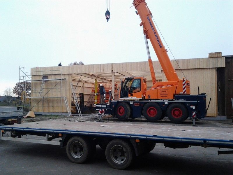 Lagerhalle, die von der Bescherer GmbH gebaut wurde