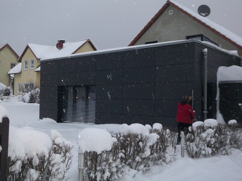Fassade, die von der Bescherer GmbH gebaut wurde