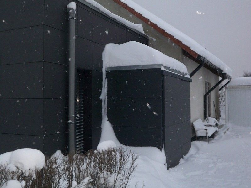 Fassade, die von der Bescherer GmbH gebaut wurde