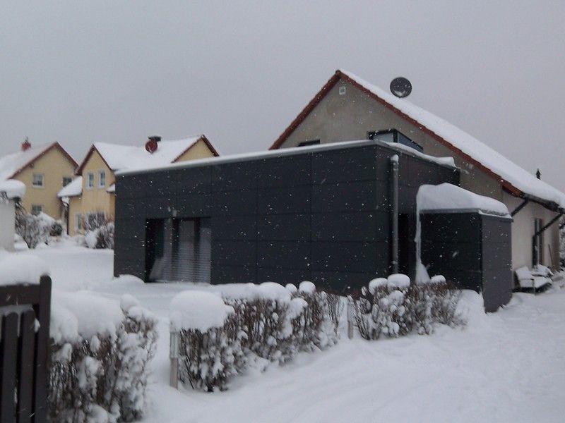 Fassade, die von der Bescherer GmbH gebaut wurde