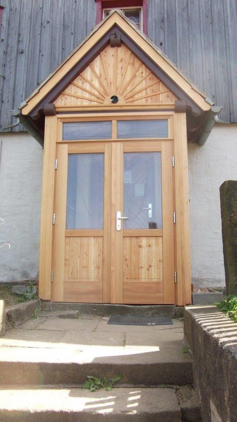 Haustür von der Bau- und Möbeltischlerei Frank Zichner