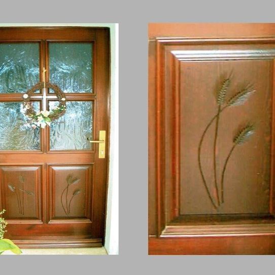 Haustür von der Bau- und Möbeltischlerei Frank Zichner