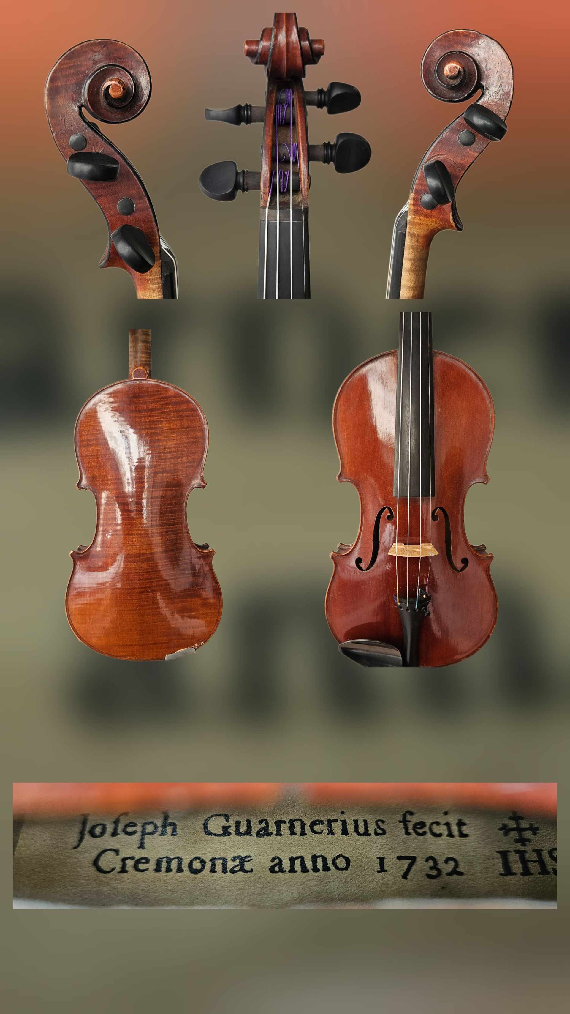 Violon fait à Mirecourt fin XIXe dans les ateliers de A.Darte