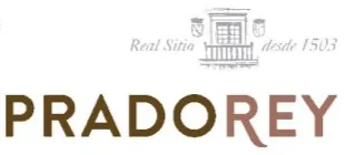 La palabra pradorey está sobre un fondo blanco.